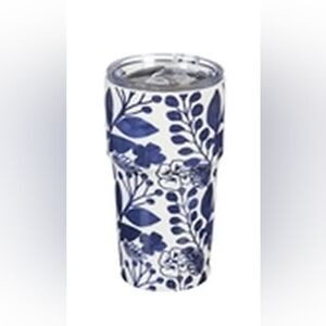 Cypress-The Companion Cup-13oz Floral Insulated Tumbler (Blue 💙)